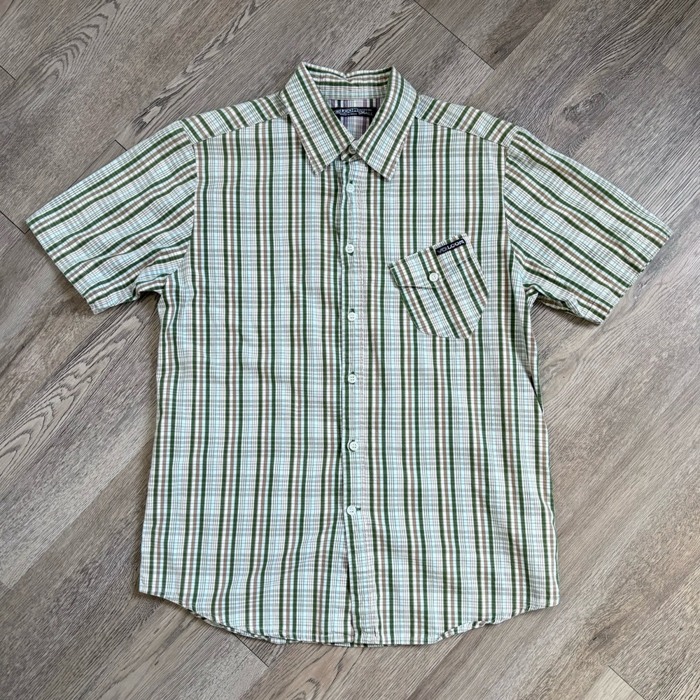 Volcom Men’s Short Sleeve Plaid Shirt